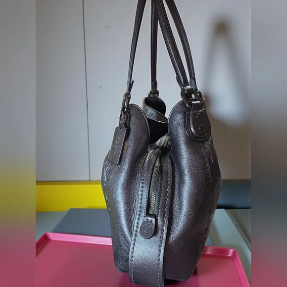 COACH Edie 31 2018 Signature Leather Shoulder Bag In EUC - Picture 3 of 12